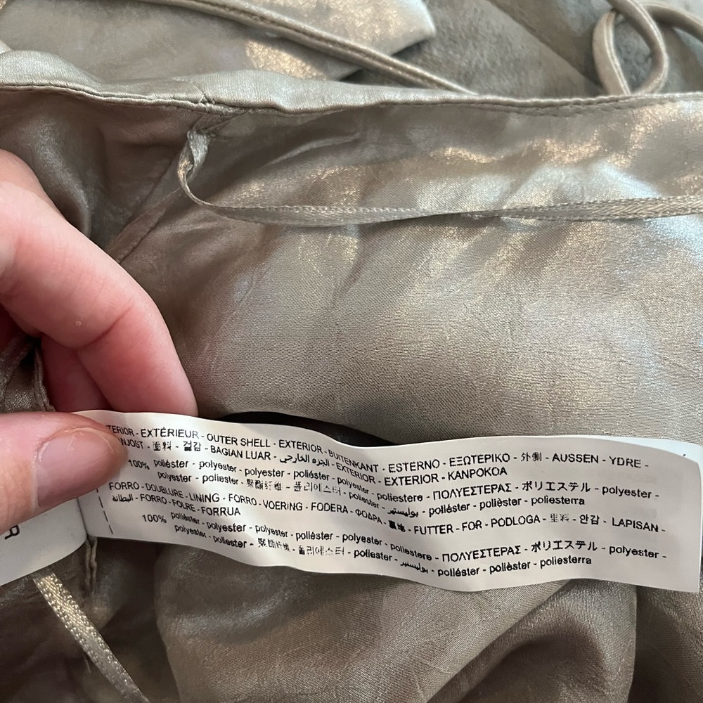Zara Metallic Halter Top - Picture 5 of 5